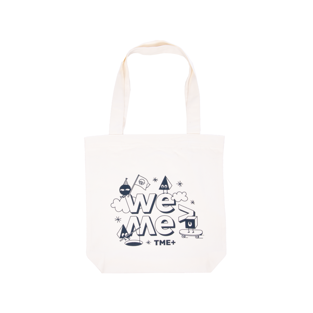 WE>ME Logo Tote Bag